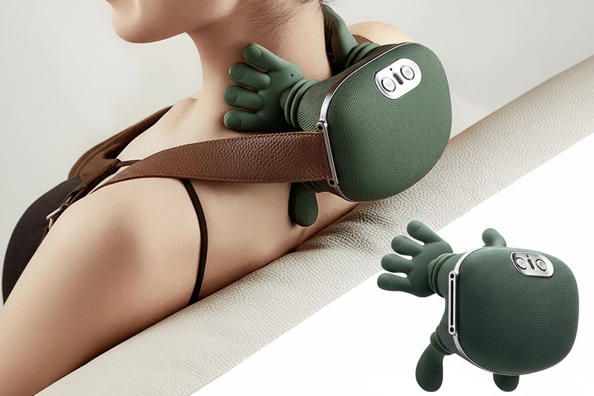 Massaggiatore cervicale premium